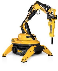 Equipment Demolition: Brokk 110 demolition robot