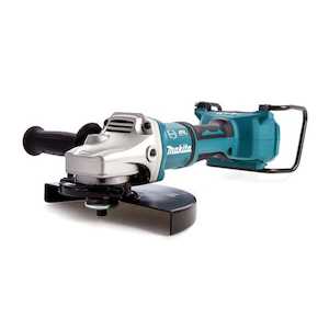 Makita Angle Grinders: Makita DGA900Z 18V/18Vx2 (36V) LXT Brushless 9" (230 mm) Angle Grinder, skin only