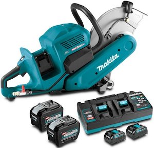 Electric Hand Held Saws: Makita CE001GL201 XGT 14" 355mm Power Cutter 80Vmax (40Vx2) Brushless Kit