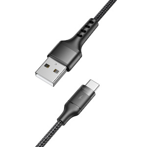 Cables Chargers: 5A USB-A to Type-C Fast Charging Cable - 1.2M