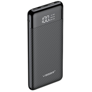 Power Banks: L11 Smart LED Screen 12W Power Bank - 10000mAh