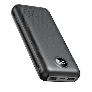 Power Banks: 20W Fast Charging Power Bank Black - 20000mAh