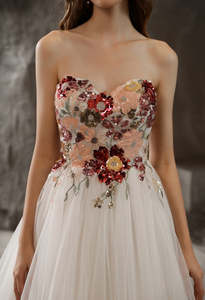 A-Line Princess Wedding Gown Art Kollocsion