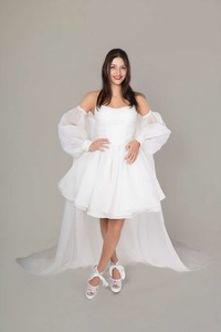 Ethereal Romance Mini Wedding Dress Art Kollocsion