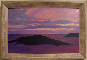 Paintings: Santorini Sunset