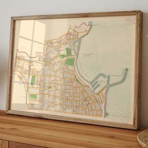 Map Prints: Borough of Timaru - 1926