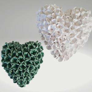 Hydrangea heart Small - 4Artsake