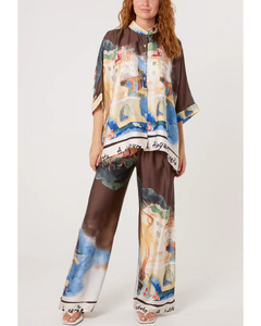 Products: Italian Satin print Top - 4Artsake