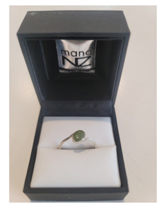 Products: Greenstone Oval Ring - 4Artsake