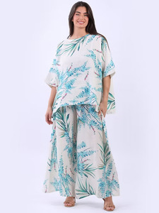 Linen tunic top 8805-NAT - 4Artsake