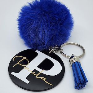 Personalised Plush Keychain