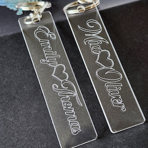 Engraved Name Keychain