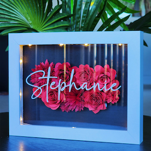 Products: Flower Mix Name Frame