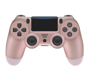 Premium Wireless PS4 Controller Rose Gold | Bluetooth Gamepad for PS4 & PC