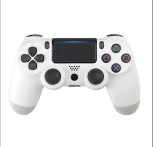 Premium Wireless PS4 Controller White | Bluetooth Gamepad for PS4 & PC
