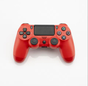 Premium Wireless PS4 Controller Red | Bluetooth Gamepad for PS4 & PC