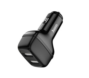 Car Accessories Mobile Stands Chargers: Hoco Z36 Dual USB Car Charger – Fast 2.4A In-Car Charging