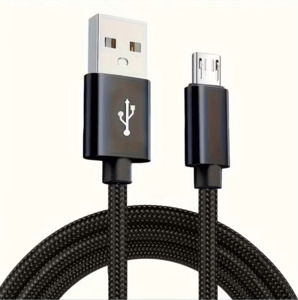 Micro USB Nylon Braided Cable – Fast Charging & Data Sync
