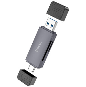 HB45 2-in-1 USB 3.0 Card Reader NZ – Dual USB-A & Type-C