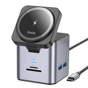 Hoco PD 100W 9 in 1 USB-C Multi Function Docking Station NZ – HB49