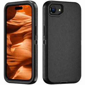 Iphone Cases Covers: IPhone 16e Triple Layer Armor Hard Case