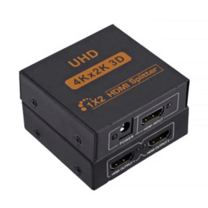 HDMI Splitter 1x2 4K 30Hz 1 In 2 Out HDMI 1.4b