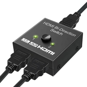 HDMI Bi-Directional Switcher 4K 2 into 1 switch or 1 into 2 splitter