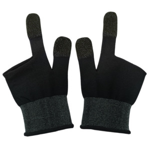 Gaming Accessories: Mobile Gaming Finger Sleeves Silver Fiber (GA21)