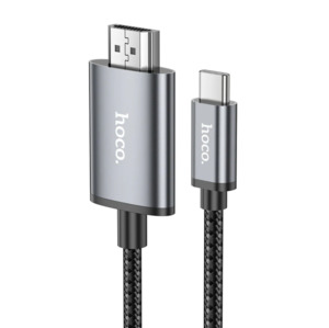 Hdmi Display Accessories: Hoco Type C to 4K HDMI Cable 2 Meter (UA27-C)