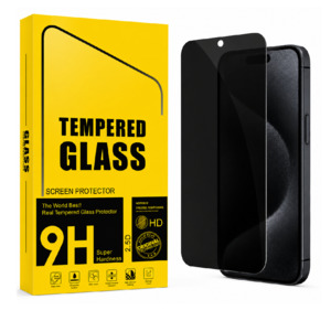 iPhone 17 Privacy Tempered Glass Screen Protector – 9H HD Anti-Spy, 2.5D Round&hellip;