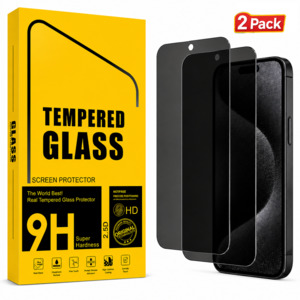 iPhone 17 Privacy Tempered Glass Screen Protector (2 Pack) – 9H HD Anti-Spy, 2&hellip;