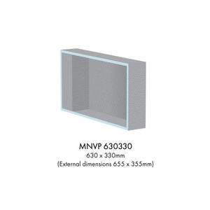 MARMOX Tiled Shower Niche W630xH330mm