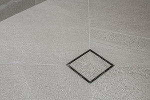 ARUVO™ PRECINCT Shower Point Drain 108mm Tile Insert