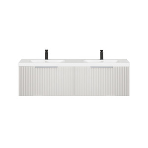 ARUVO™ ROMEO Collection Plywood Vanity Light Grey W1500mm Basin Options