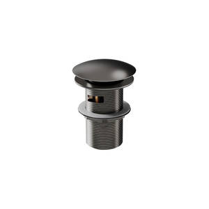 Accessories: ARUVO™ Pop Up Basin Waste 32mm With Overflow Brushed Gunmetal