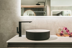 Basins: ARUVO™ LORNA Composite Stone Countertop Basin Colour Options