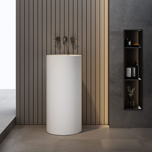 Basins: ARUVO™ ECLIPSE Composite Stone Floor-standing Basin