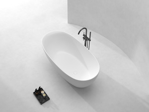 ARUVO™ ELISIAN Freestanding Bath L1500mm Matte White