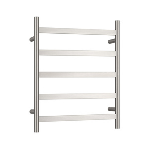 ARUVO® COSMO Heated Towel Rail 5 Bar W500 Brushed Nickel