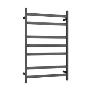 ARUVO® COSMO Heated Towel Rail 7 Bar W550 Brushed Gunmetal