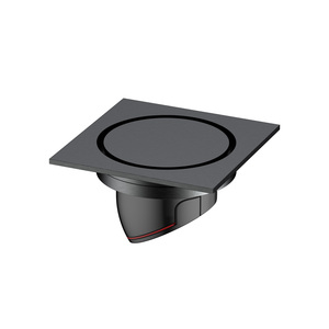 ARUVO® PRECINT Floor Drain 100mm Brushed Gunmetal