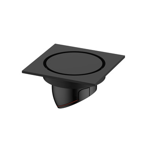 ARUVO® PRECINT Floor Drain 100mm Matte Black
