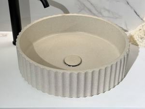 ARUVO™ PLINTH Concrete Countertop Basin Matte Dune