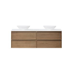 ARUVO™ DEXTER Collection Plywood Vanity Vintage Oak W1800mm Basin Options