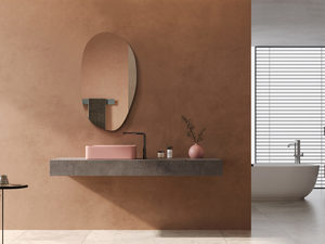 ARUVO™ AMBIANCE Pebble Frameless Plain Mirror