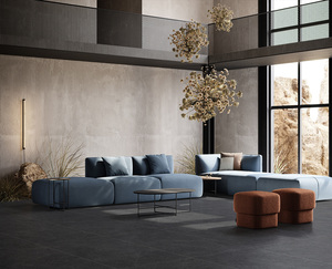 600x600: Limestone Dark Grey 600×600 60LIM09R