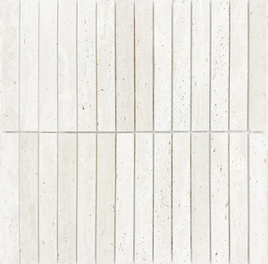 Limestone Linen Kitkat Mosaic 18x150 Trv05
