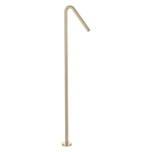 Products: ARUVO® VENTRO Floor-mount Basin/Bath Spout Brushed Brass
