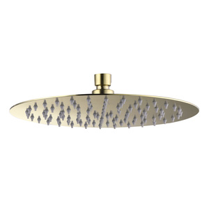 Products: ARUVO® VENTRO Shower Rainhead 250mm Brushed Brass