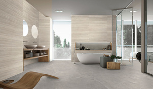 600x1200: Romano Travertine Beige 600×1200 Ar126tb23m
